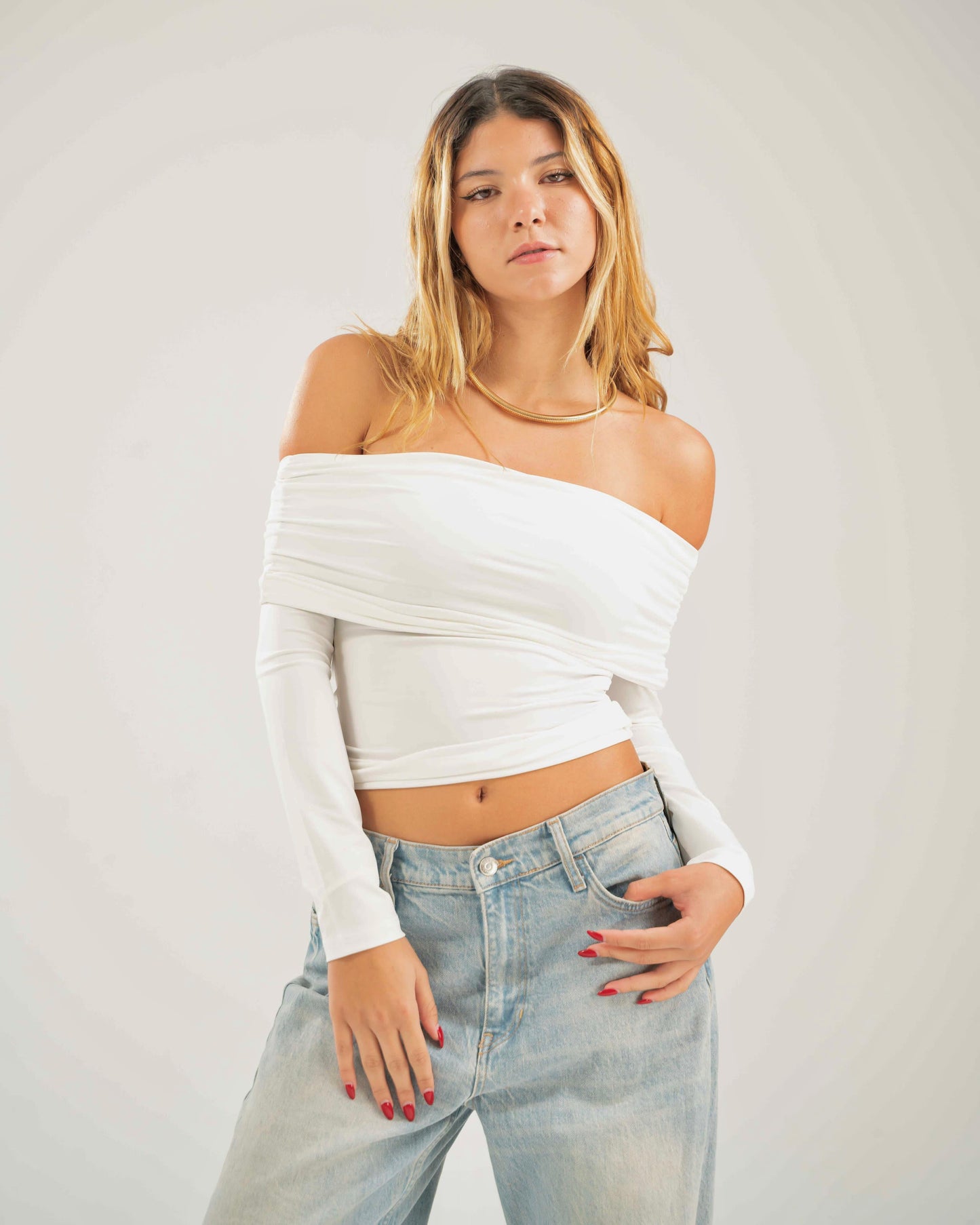 Off-Shoulder Top
