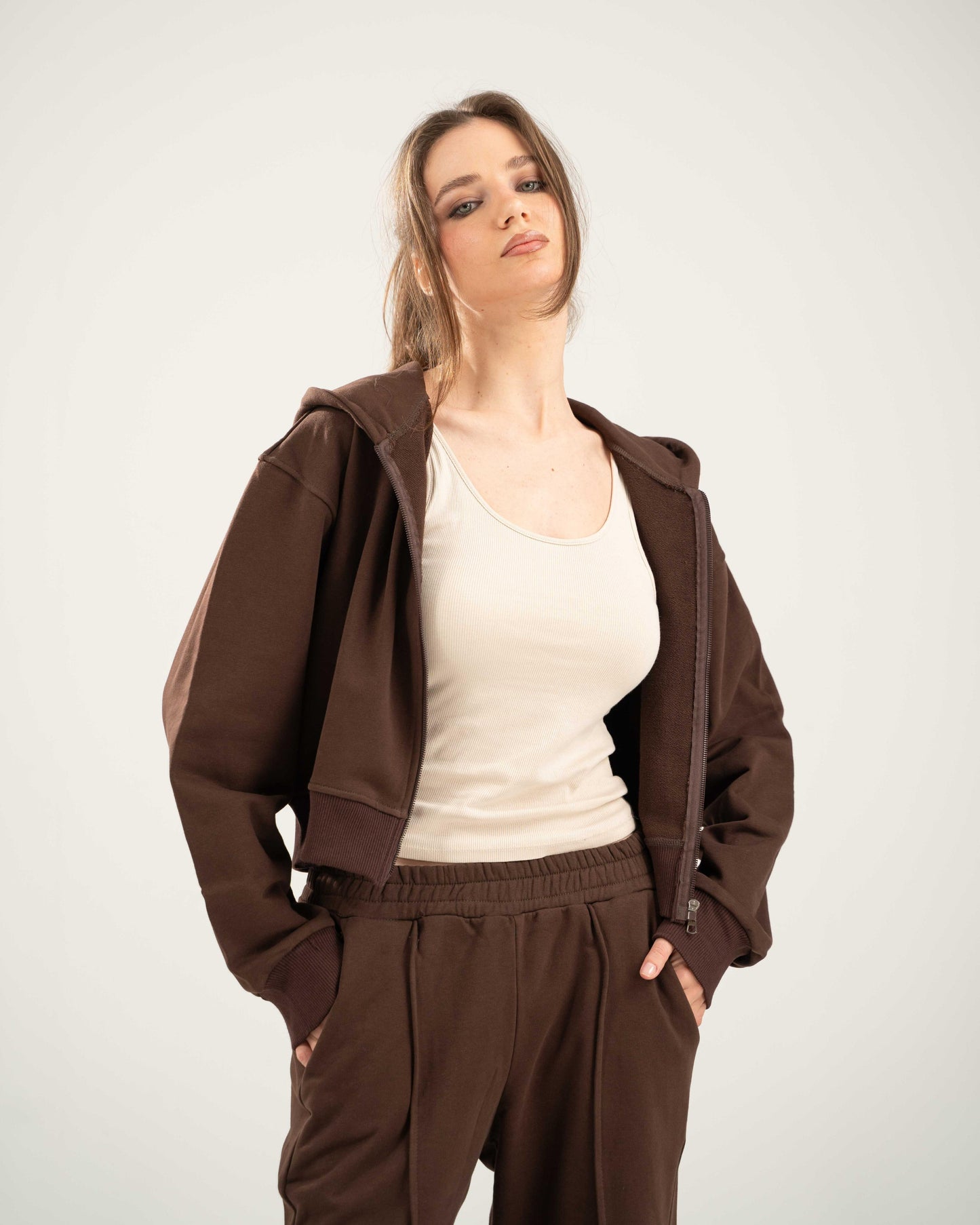 Cropped Oversized Jacket