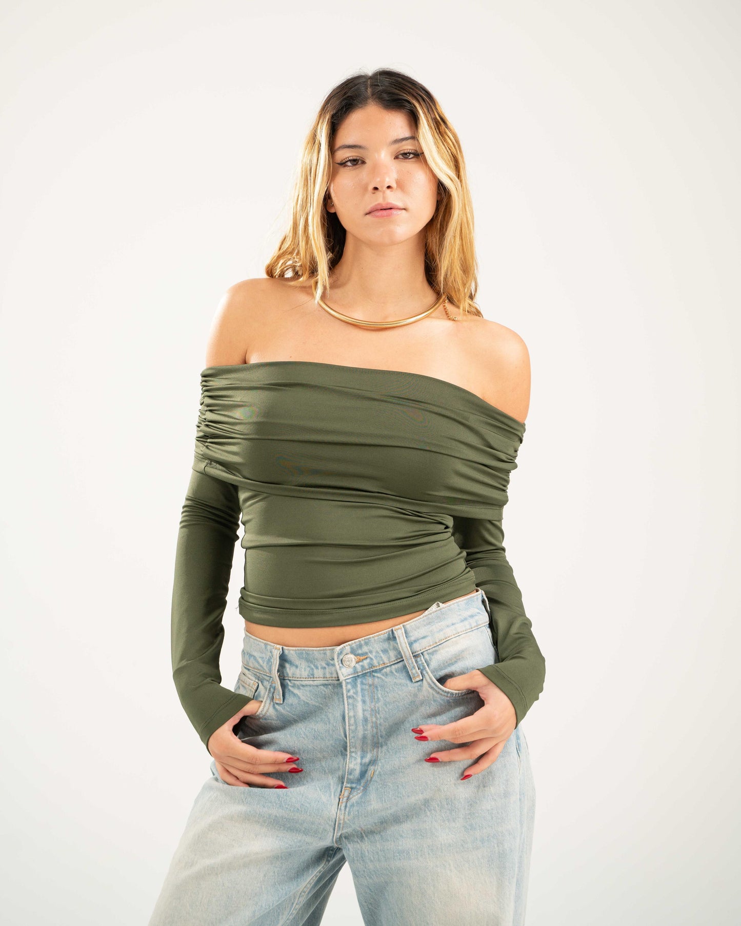 Off-Shoulder Top