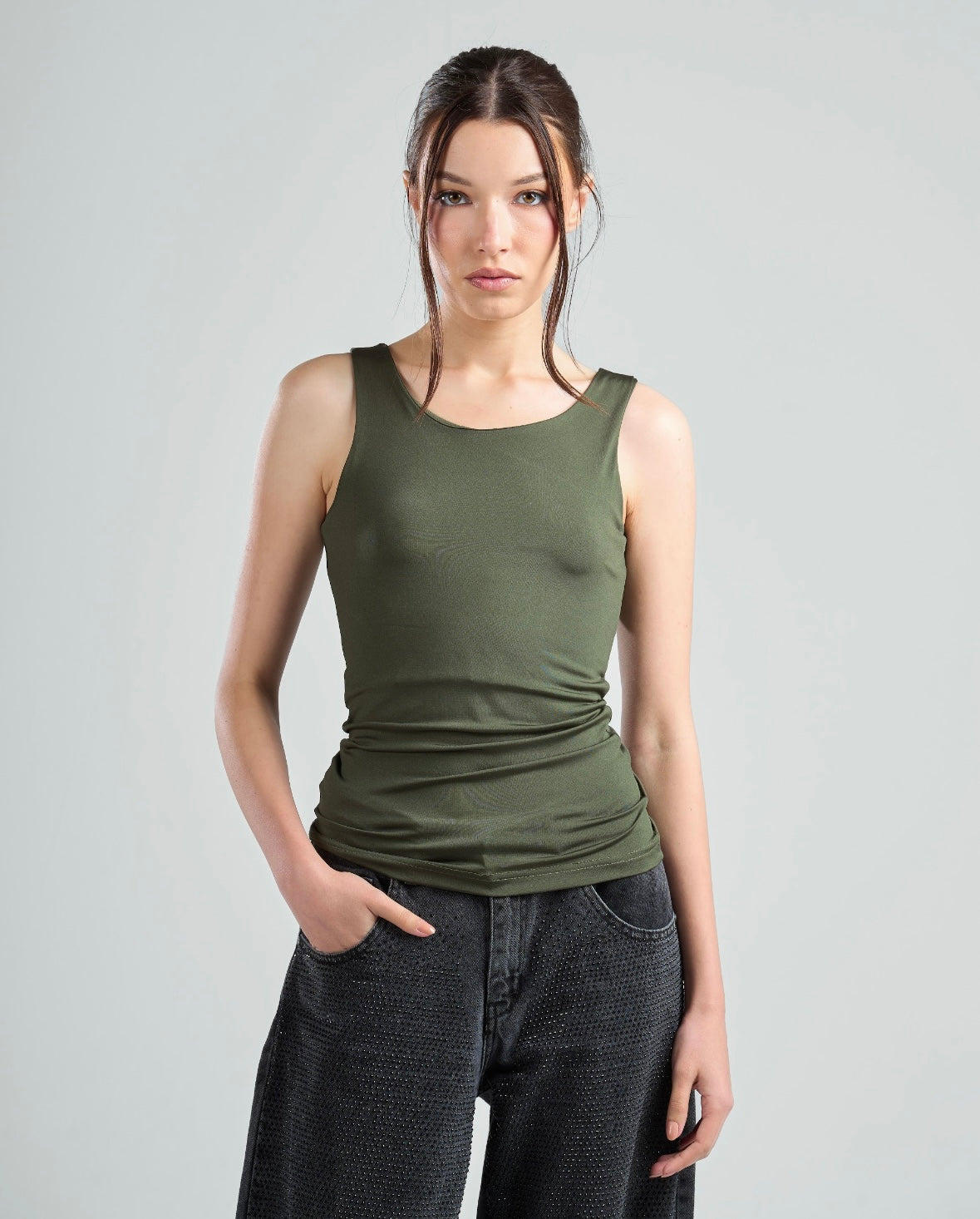 Round Neck Tank Top