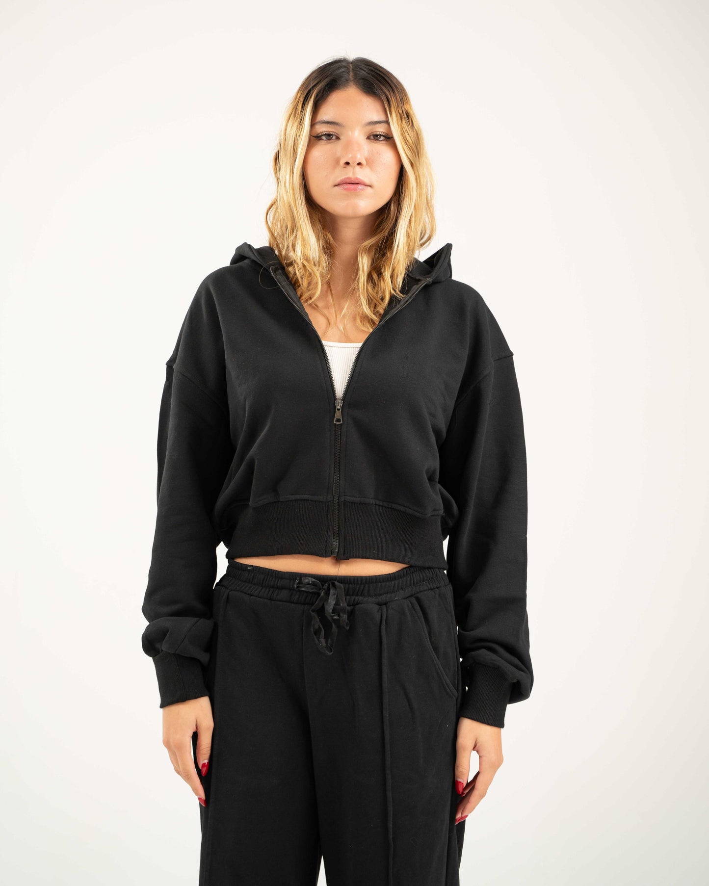 Cropped Oversized Jacket
