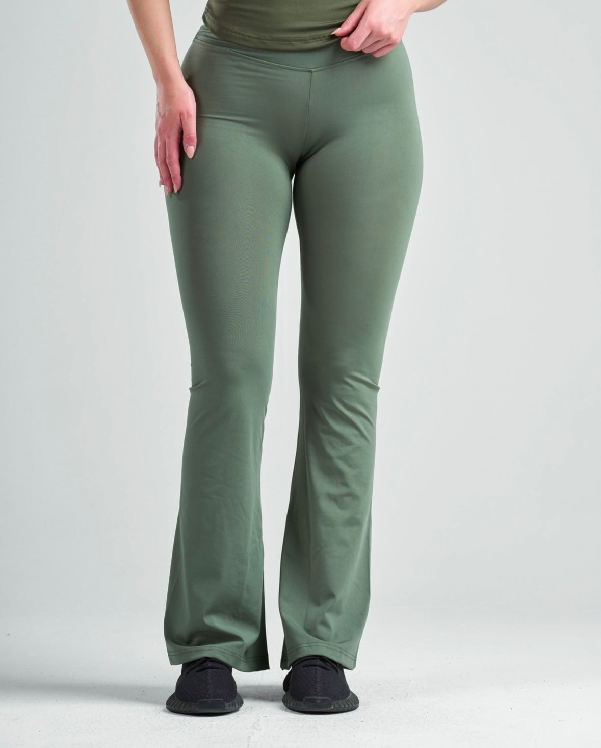 Straight Waist Sculpt Yoga Pants