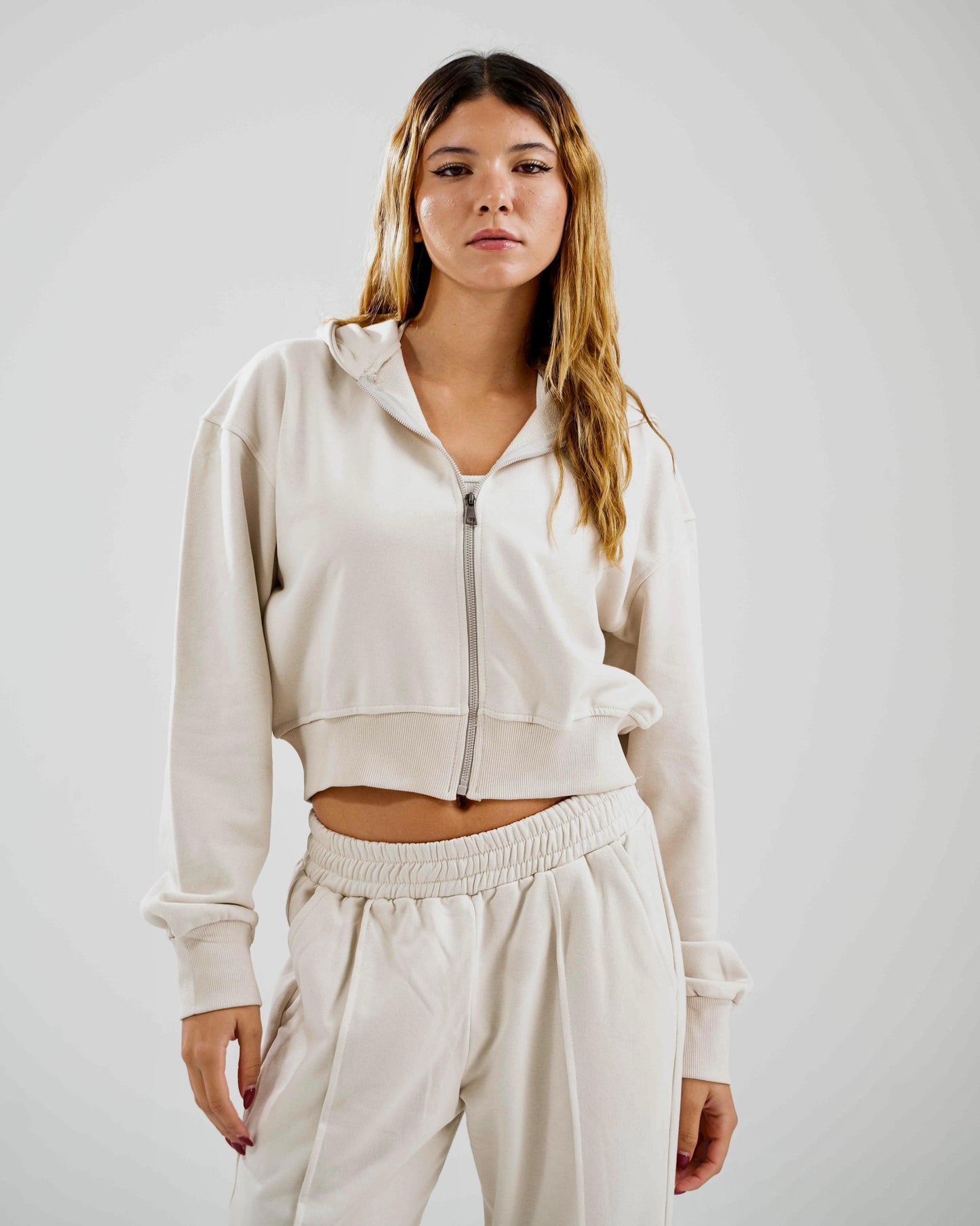 Cropped Oversized Jacket