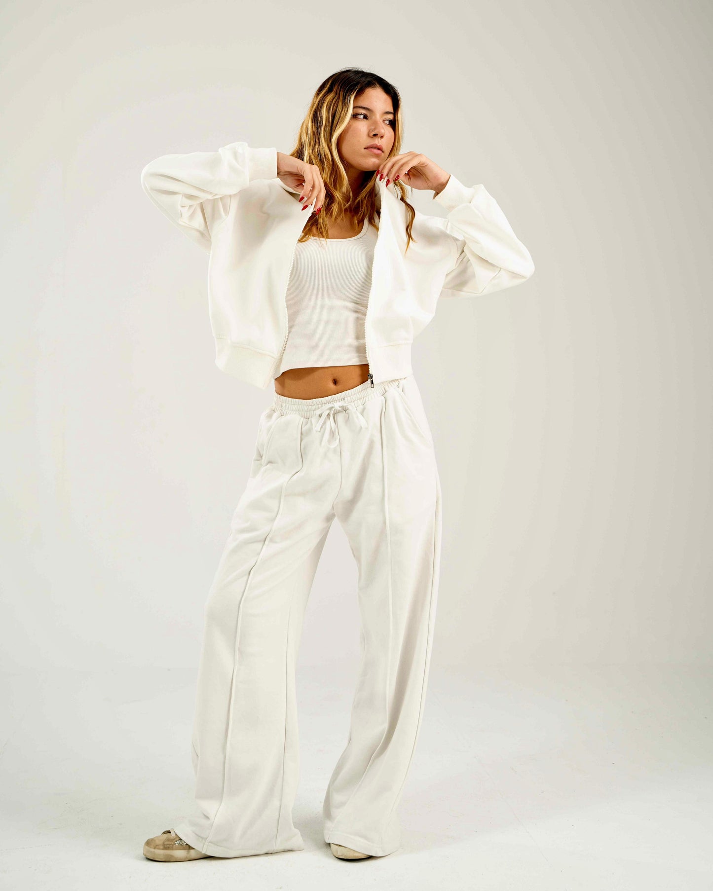 Cropped Oversized Jacket