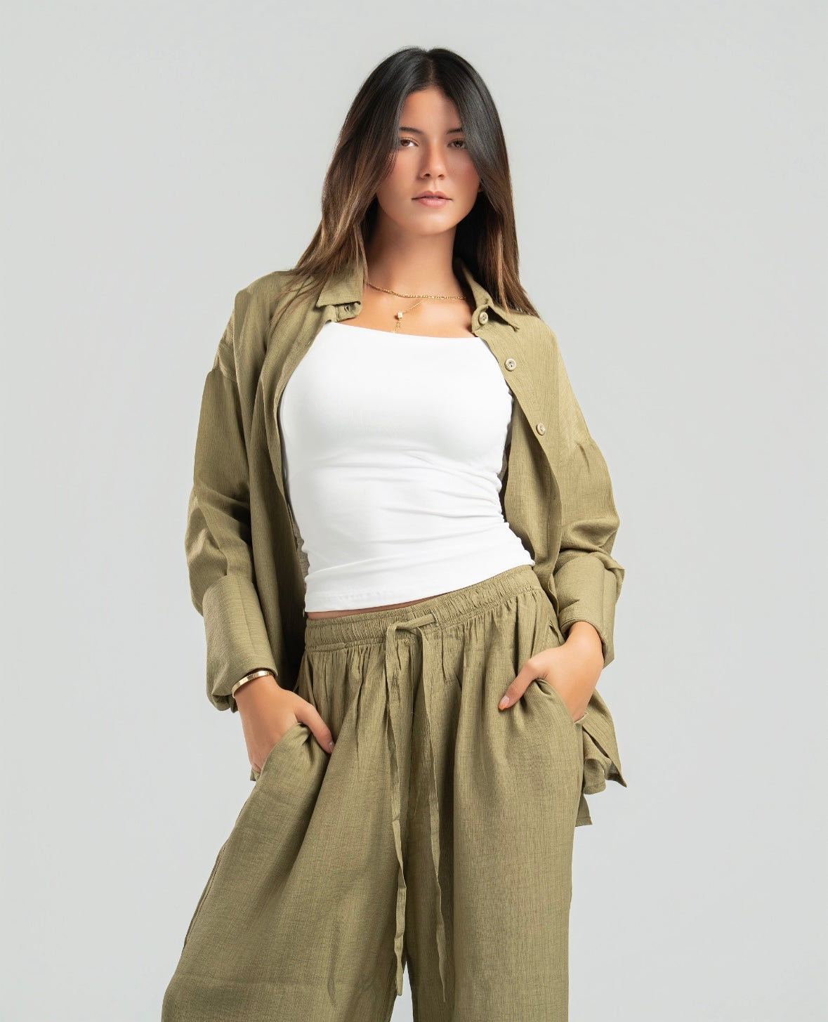 Linen chemise