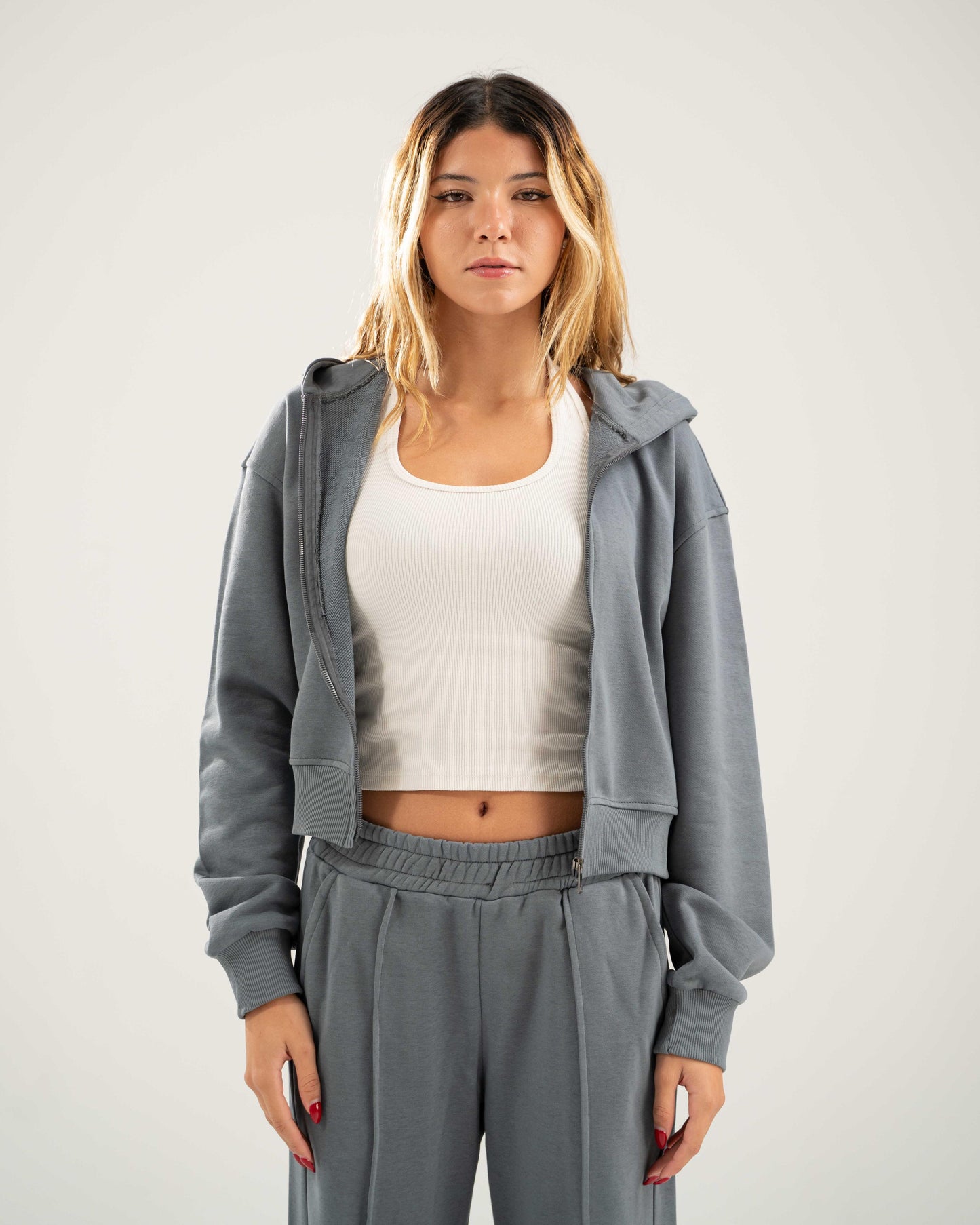 Cropped Oversized Jacket