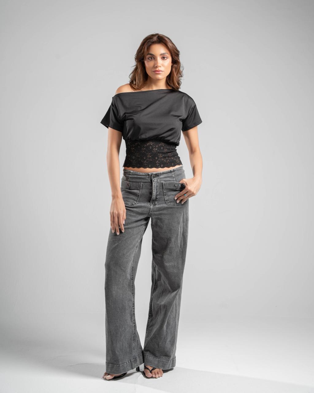 Waist Lace Top