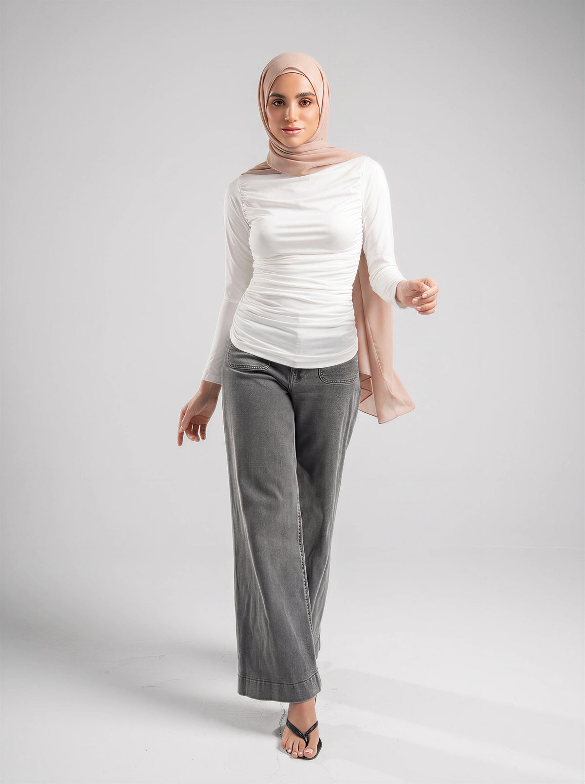 Fitted Draped Top