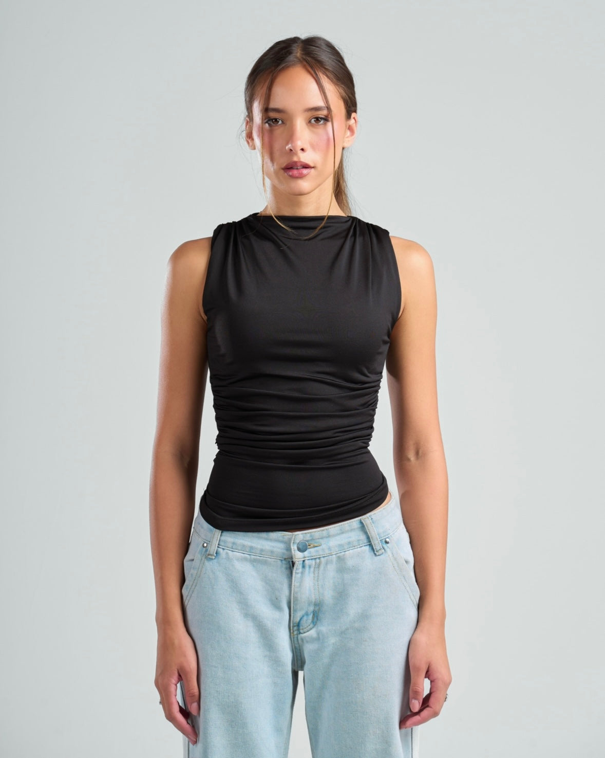 Draped Tank Top