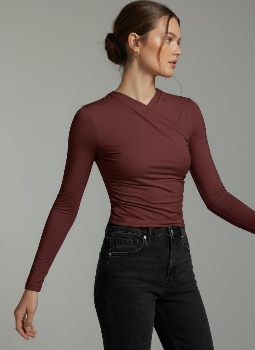 Full Sleeve Draped Top