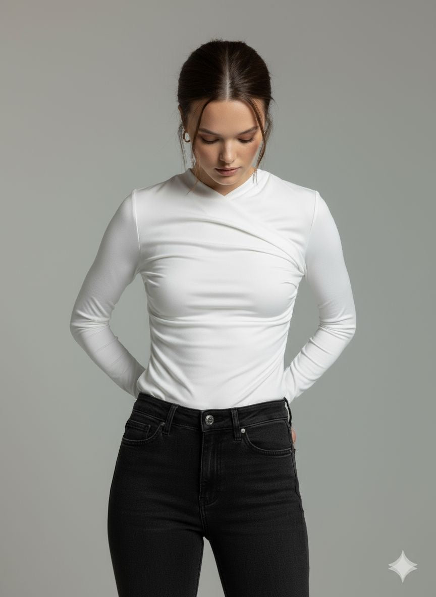 Full Sleeve Draped Top