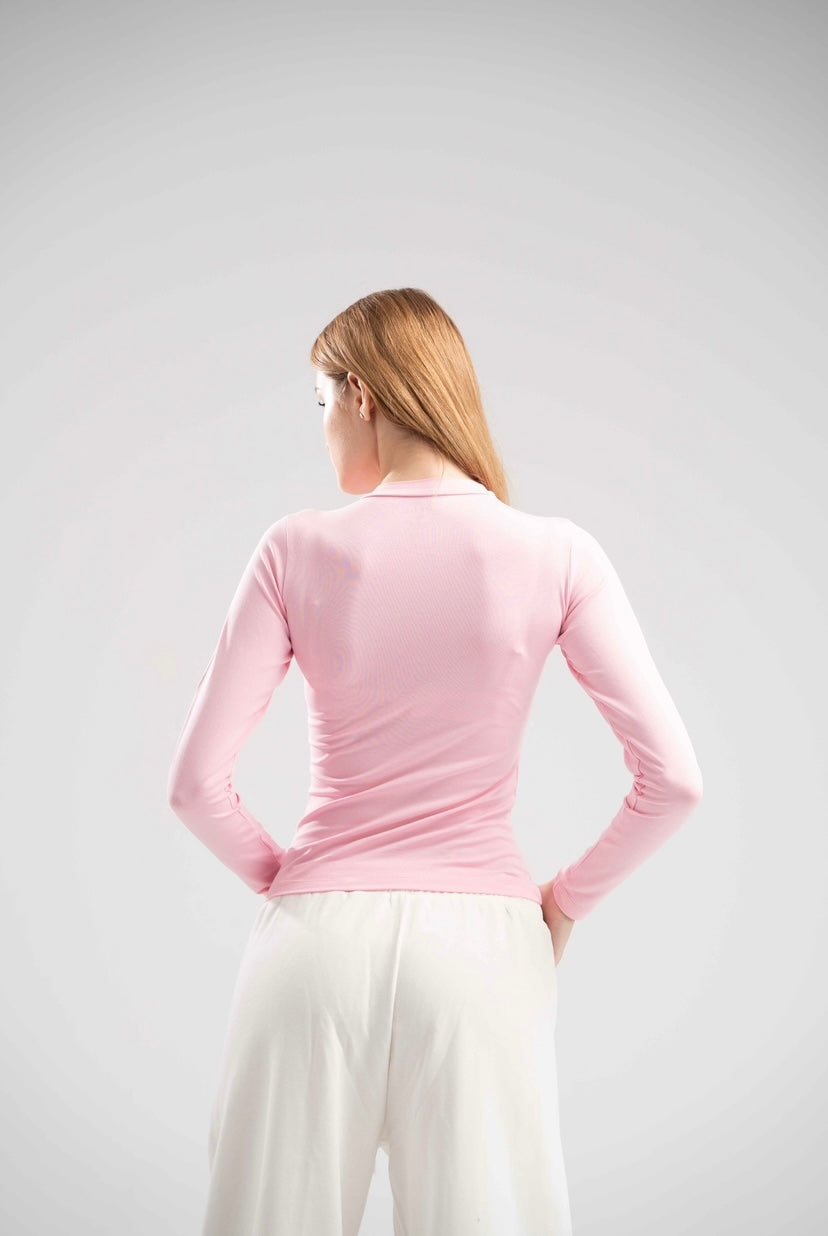 Long Sleeve Basic Cotton Top