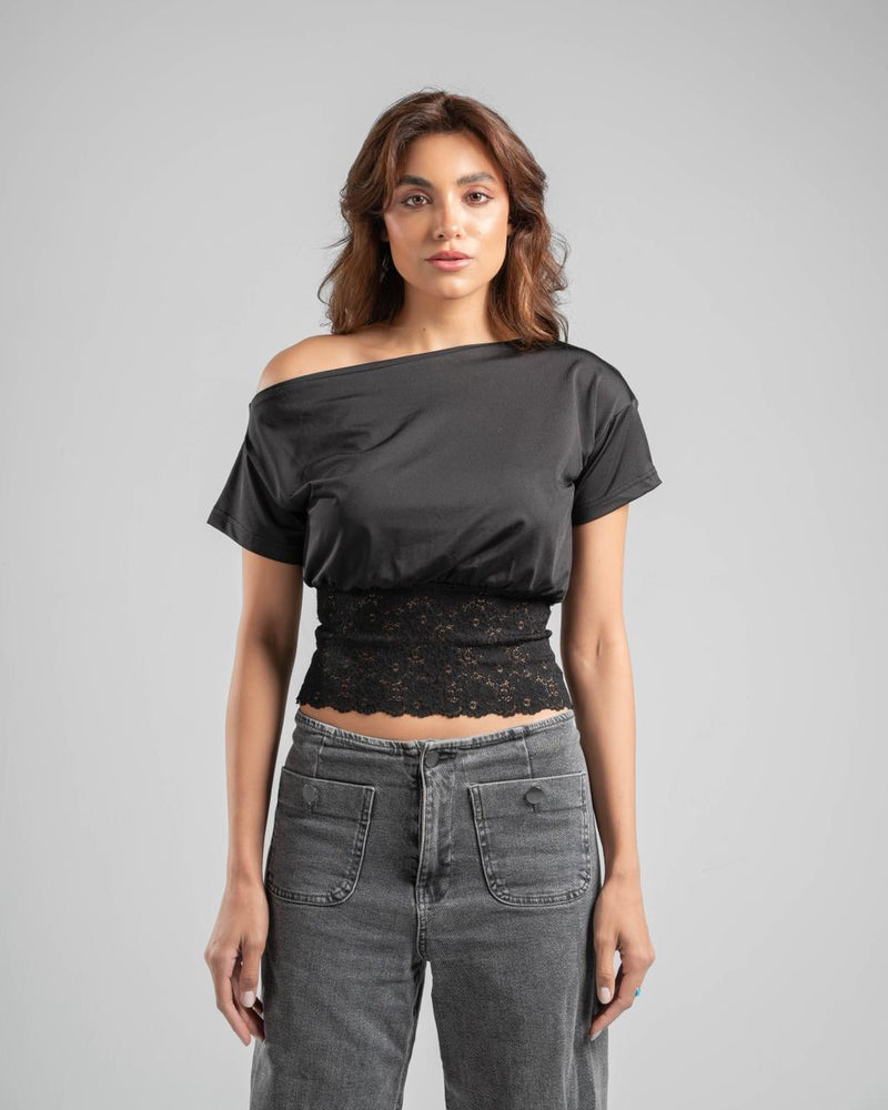 Waist Lace Top